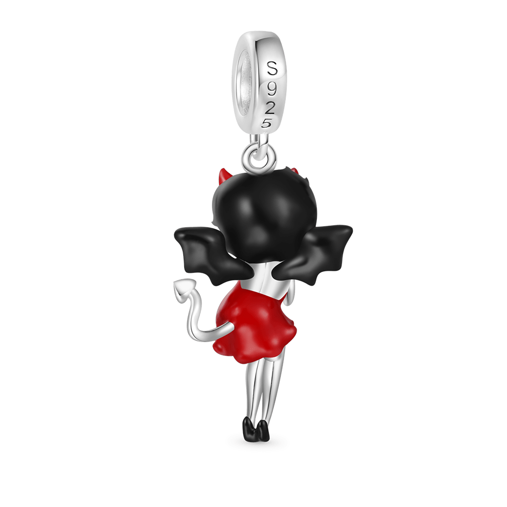 Gnoce Halloween Little Devil Betty Boop Pendant Dangle Charm_2