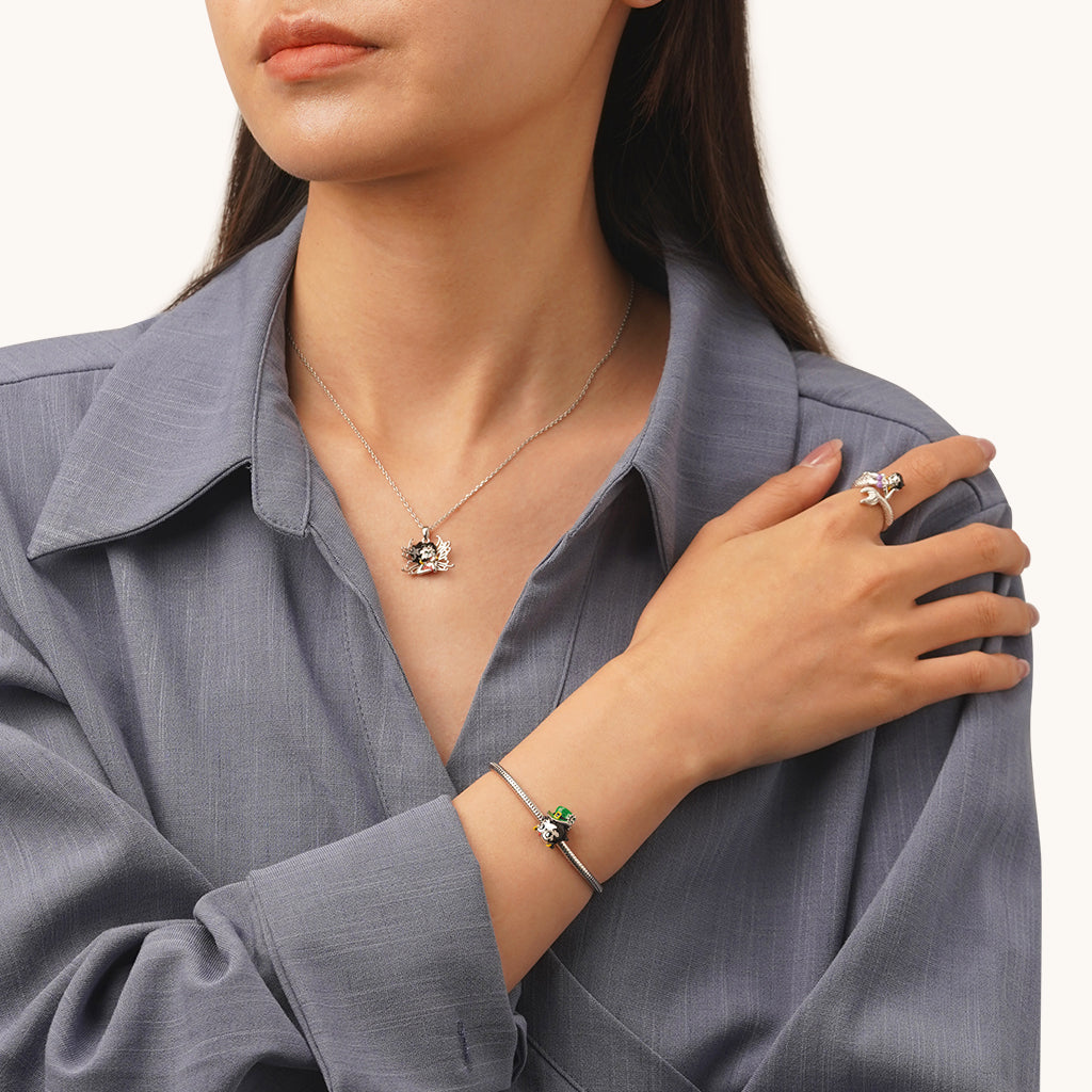 Gnoce St. Patrick's Day Betty Boop Charm_4