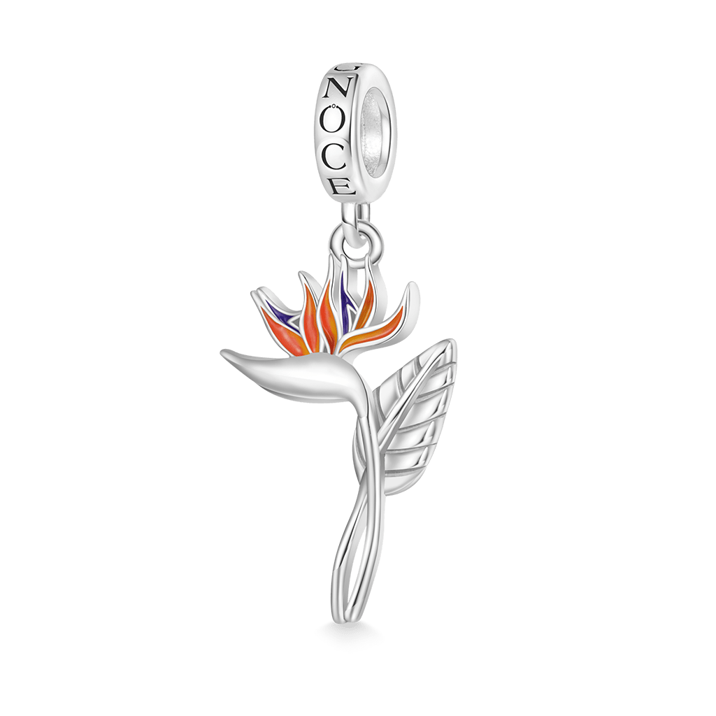 Gnoce Temple of Flora Strelizia Pendant Dangle Charm_1