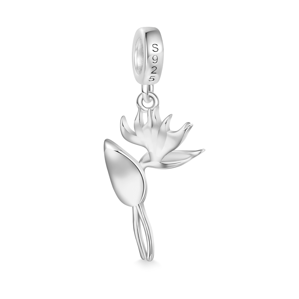 Gnoce Temple of Flora Strelizia Pendant Dangle Charm_2