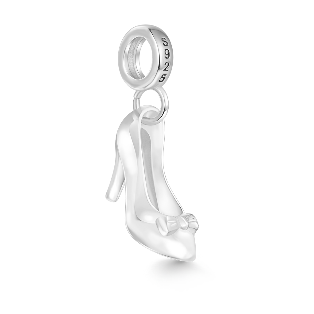 Gnoce Cinderella Glass Slipper Pendant Dangle Charm_2