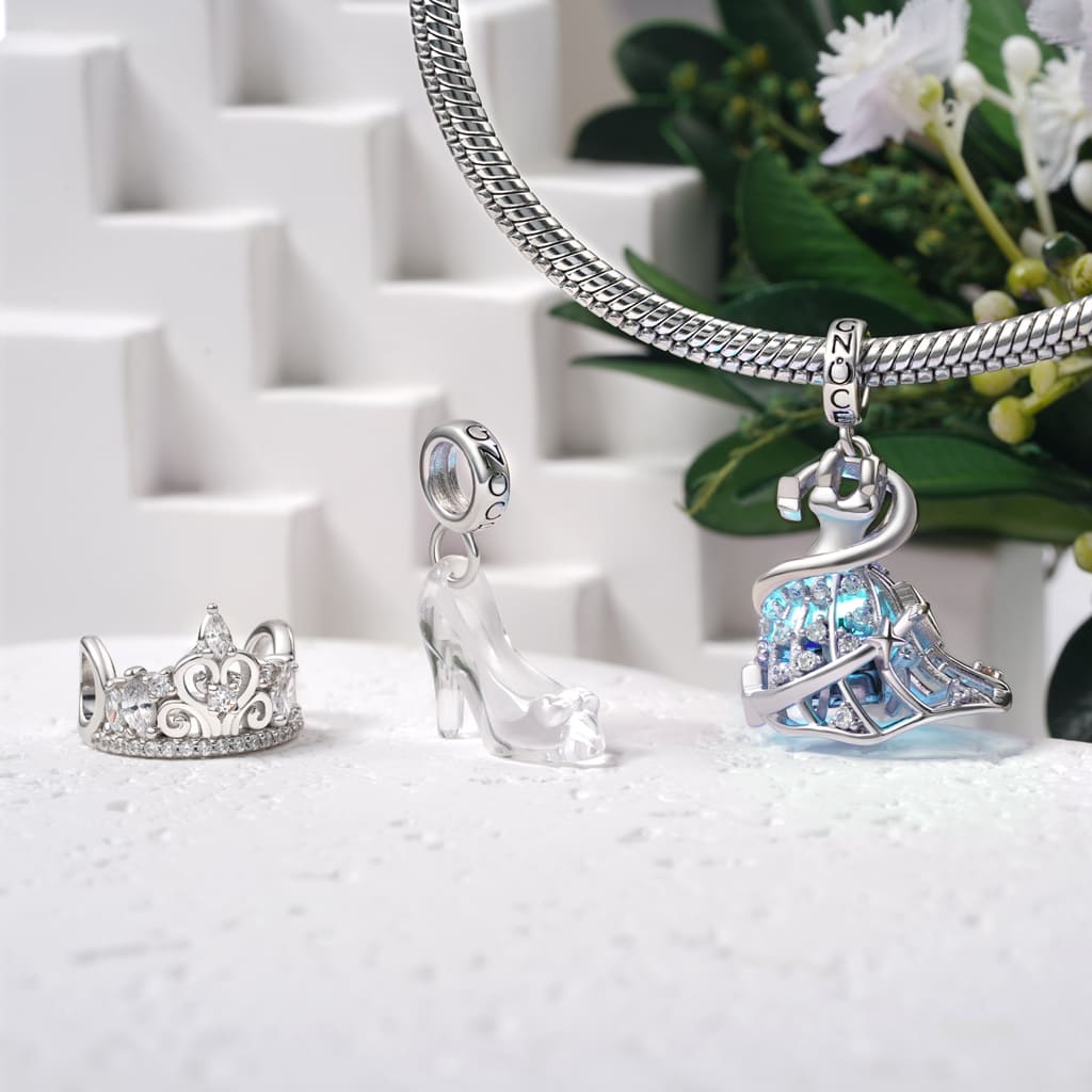 Gnoce Cinderella Crown Charm_3