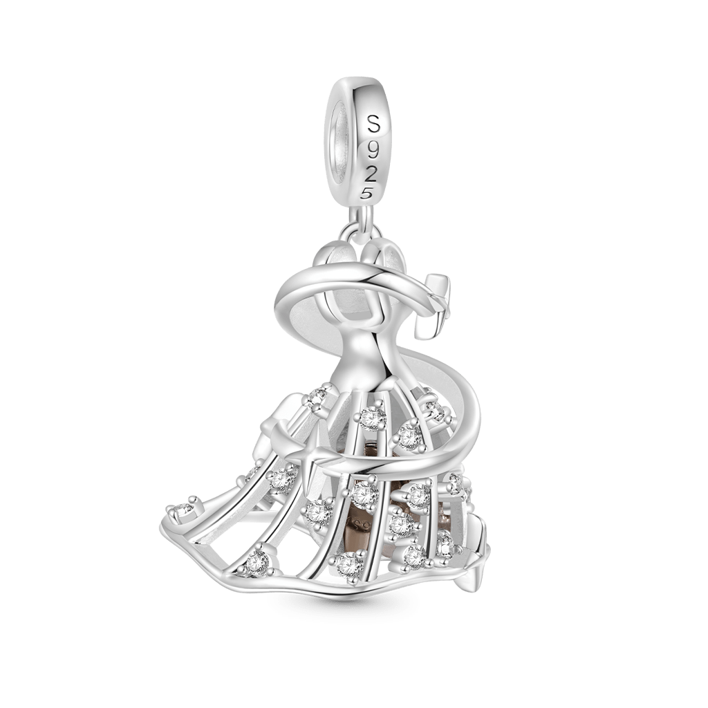 Gnoce Wireless LED Glow Magic Fairy Dress Pendant Dangle Charm_3