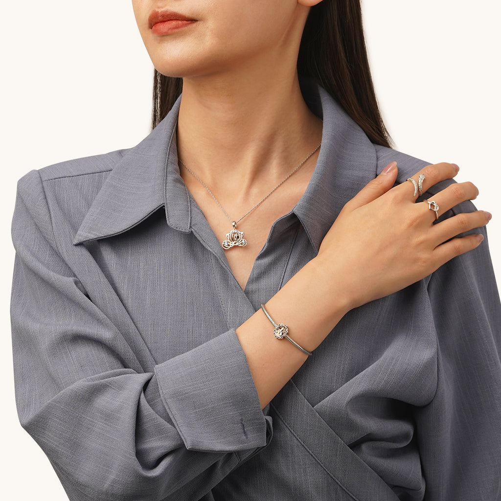 Gnoce Cinderella Silhouette Charm_4