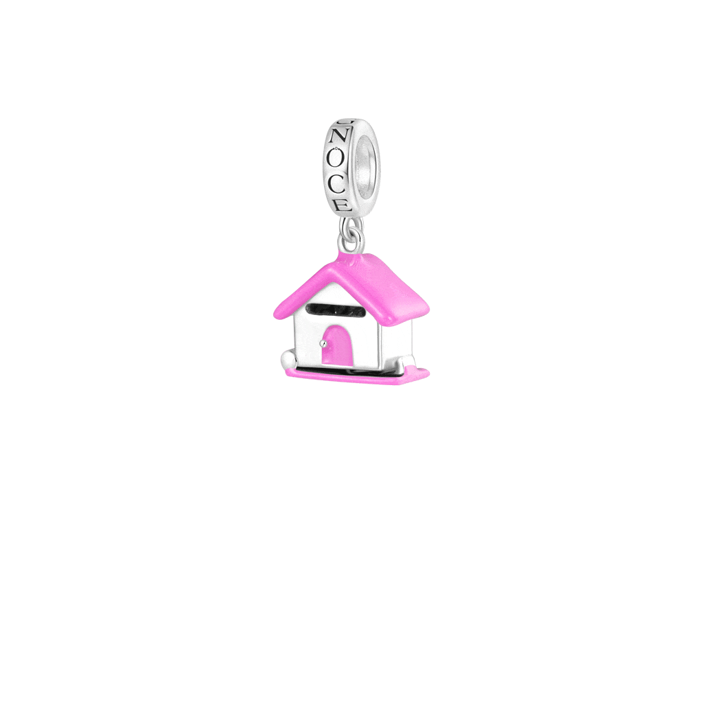 Gnoce Openable Mailbox Love Letter Pendant Dangle Charm_1