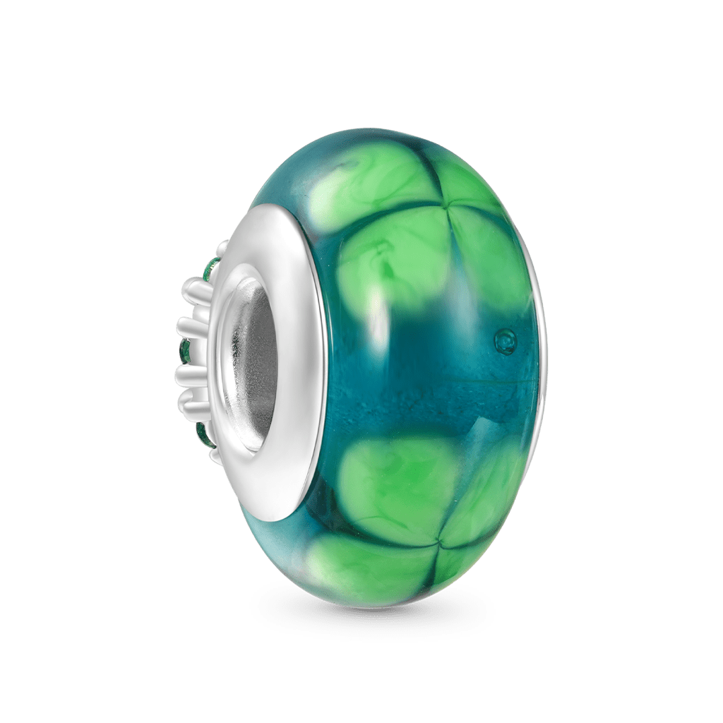 Gnoce Oval-cut Emerald Round Charm_2