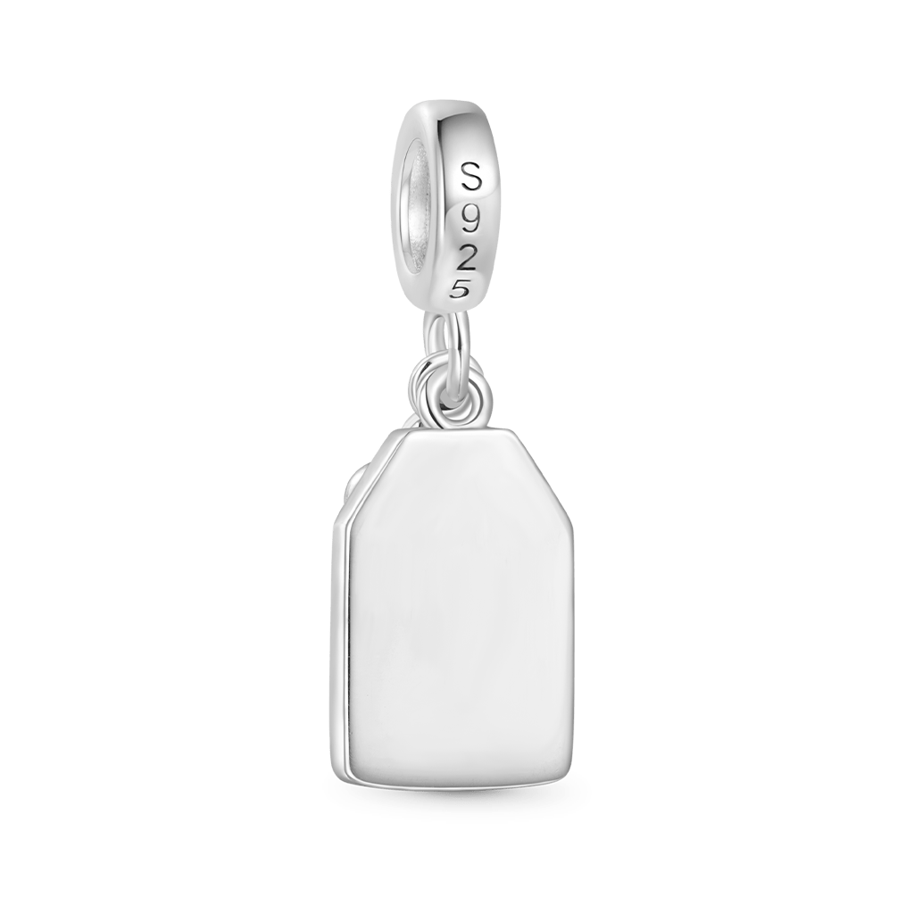 Gnoce Lucky Amulet Ukiyo-e Charm Platinum-plated Silver Blend_2