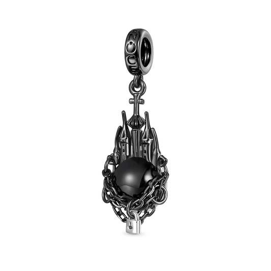 Gnoce Natural Black Pearl Dark Castle Charm_1