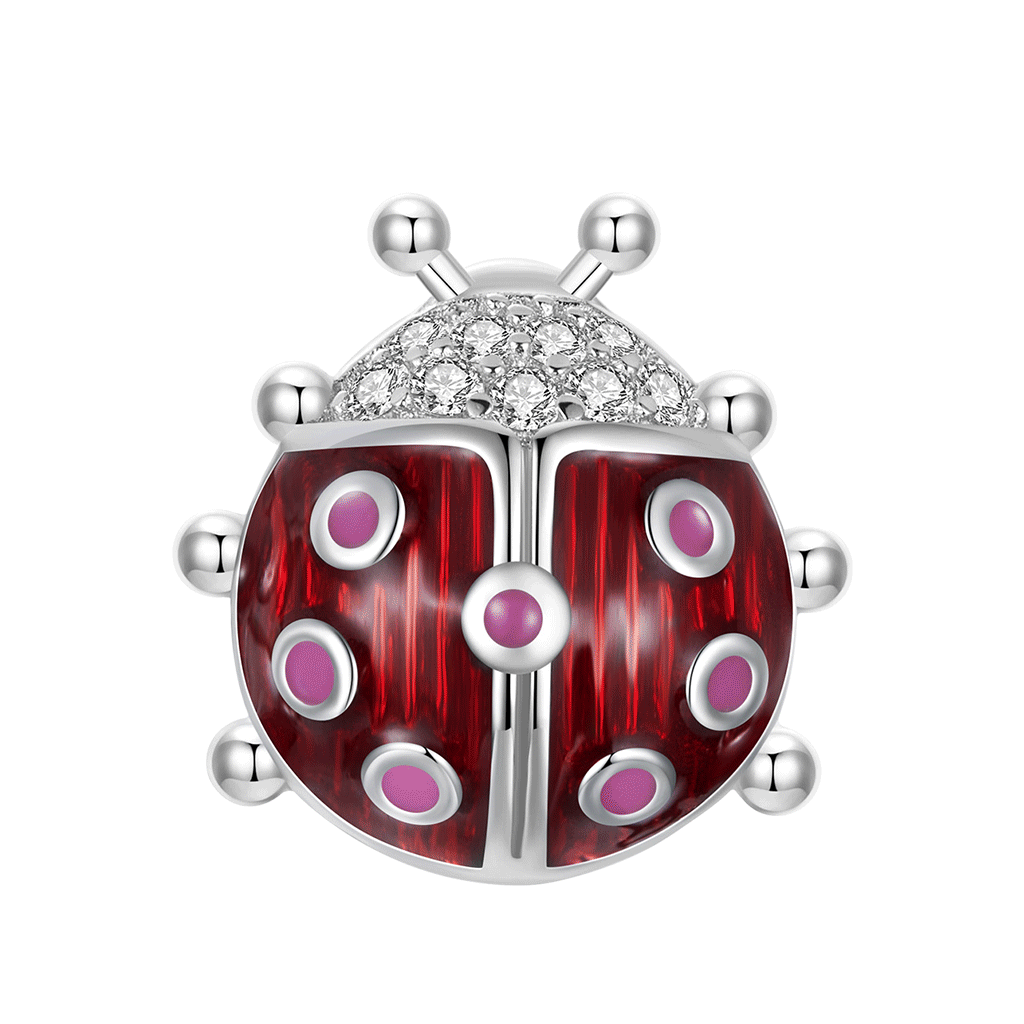 Gnoce Glow-in-the-Dark Seven-spot Ladybug Charm_1