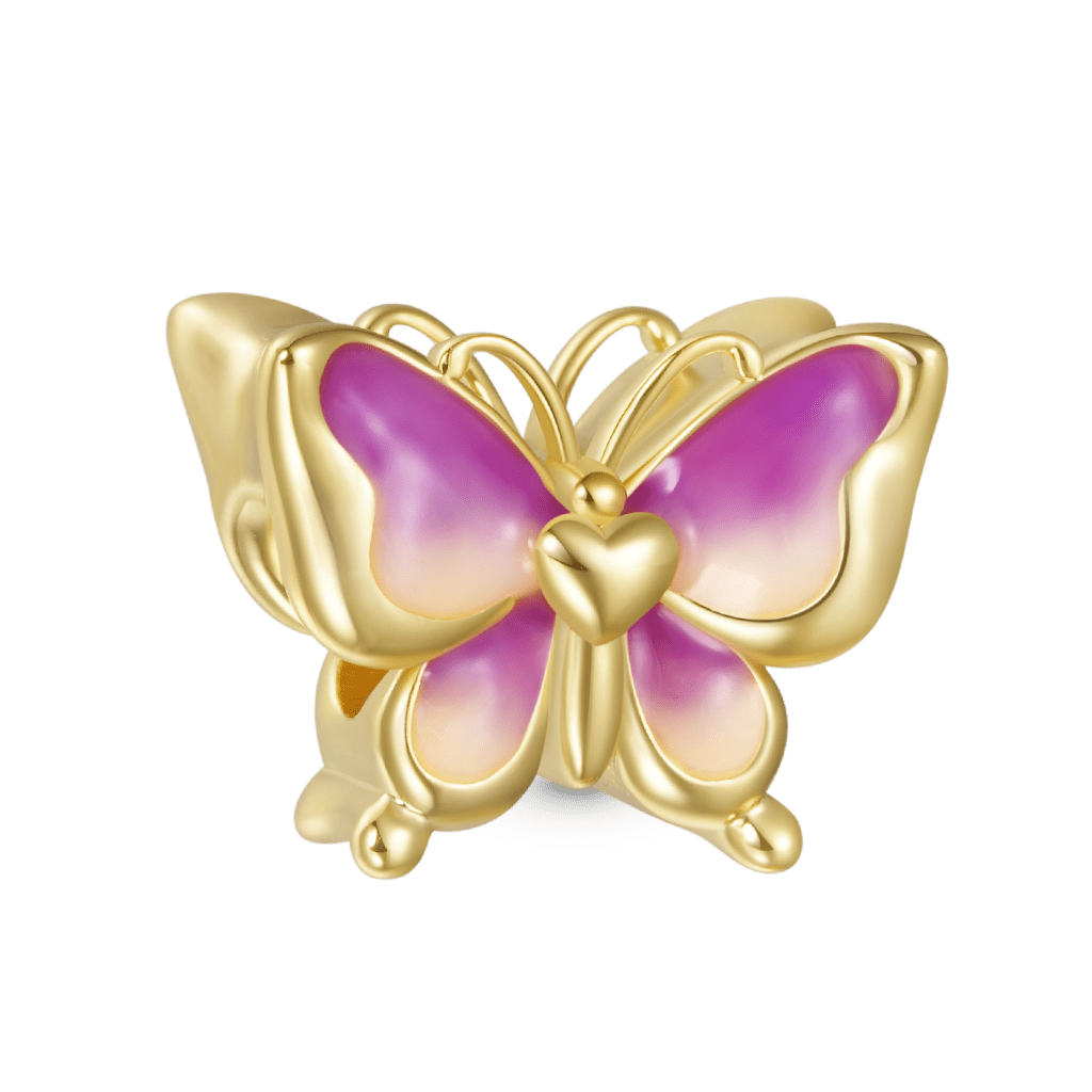 Gnoce Gradient Purple Butterfly Charm_2