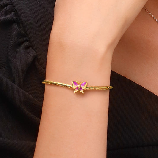 Gnoce Gradient Purple Butterfly Charm_5