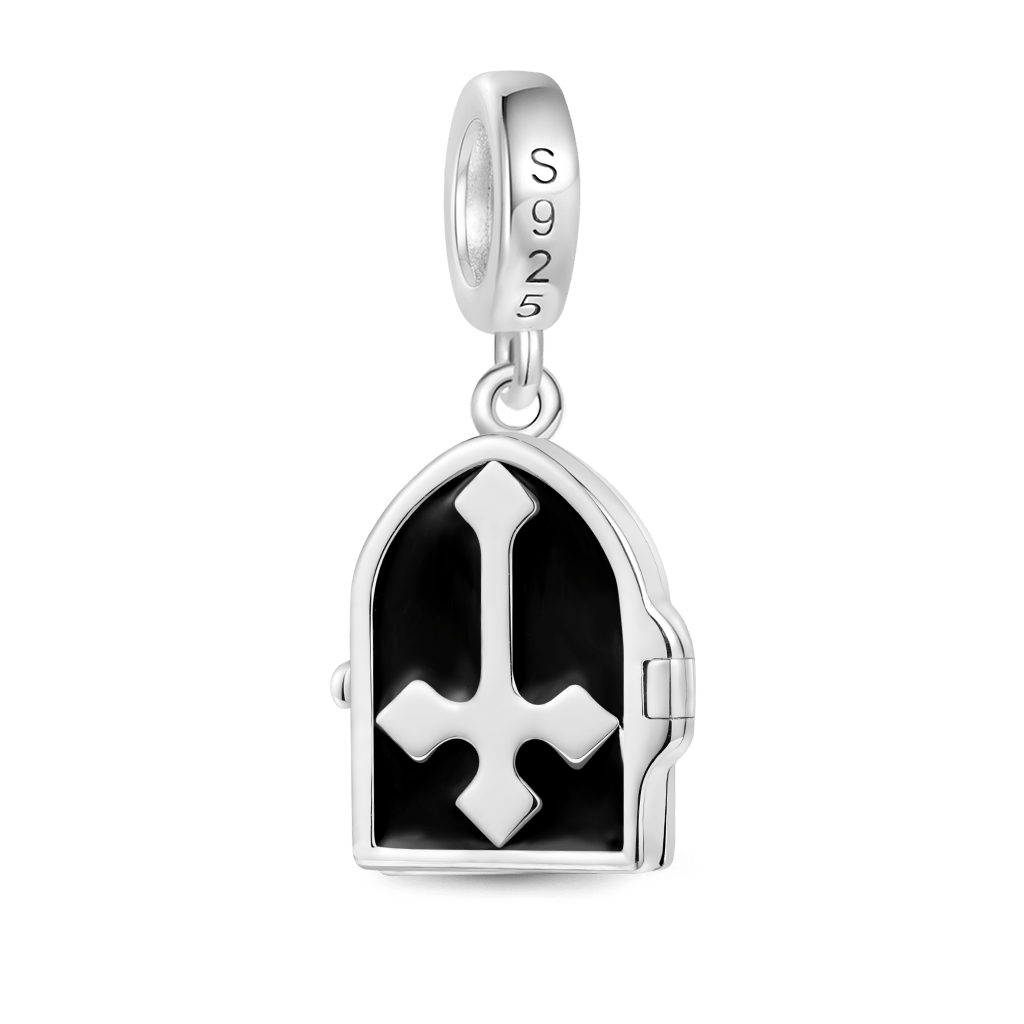 Gnoce Halloween Ghost Boo Spooky Window Pendant Dangle Charm_3