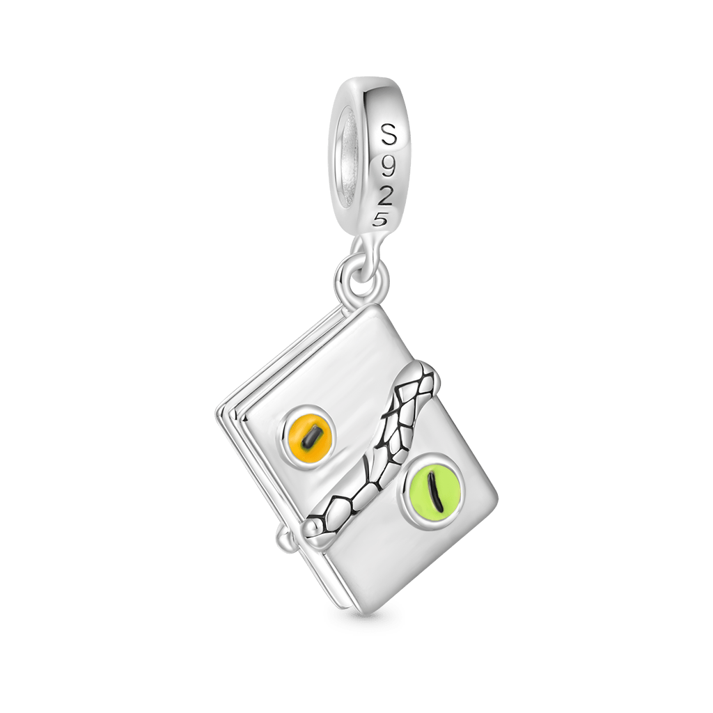 Gnoce 'Expecto Patronum' Spell Book Pendant Dangle Charm_3