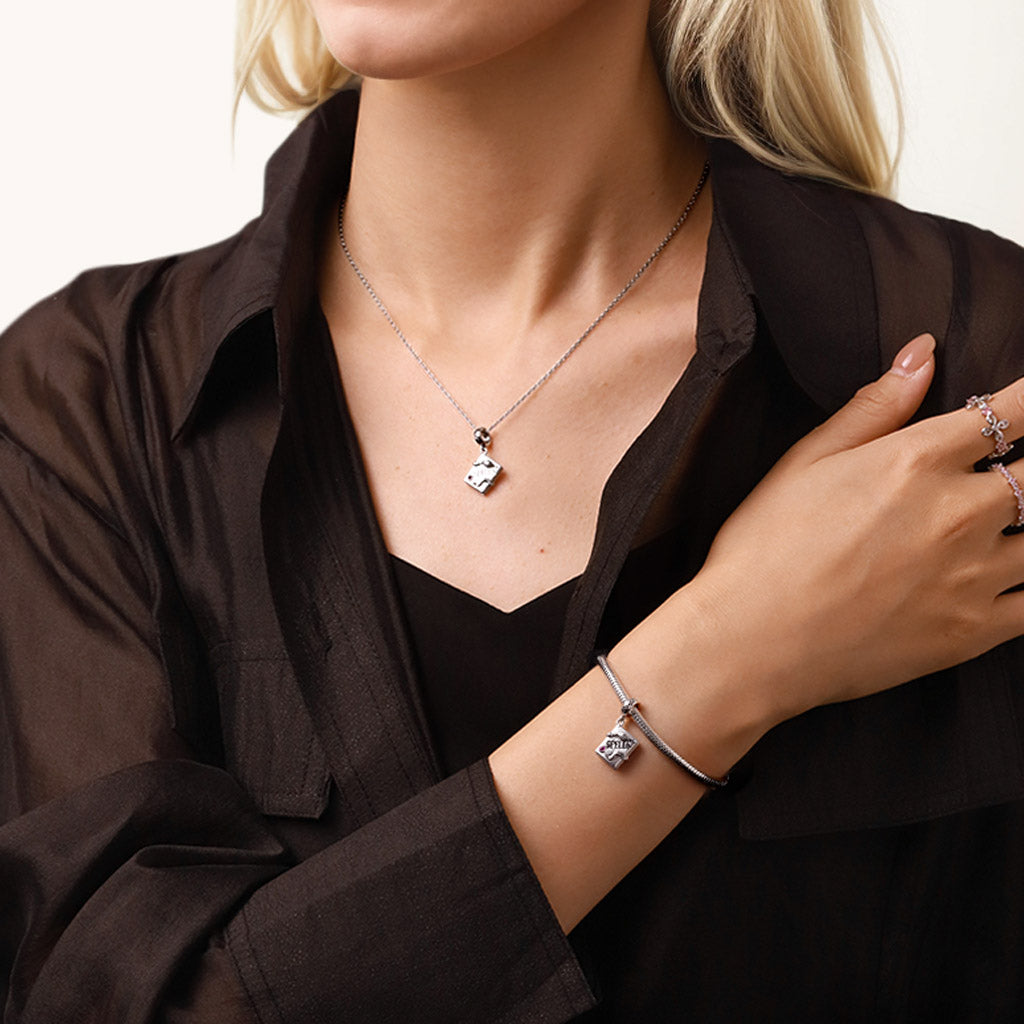 Gnoce 'Expecto Patronum' Spell Book Pendant Dangle Charm_5