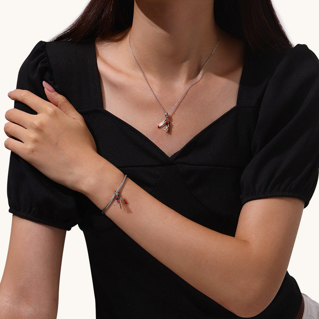 Gnoce Dangerous SAW Severed Leg Charm_4
