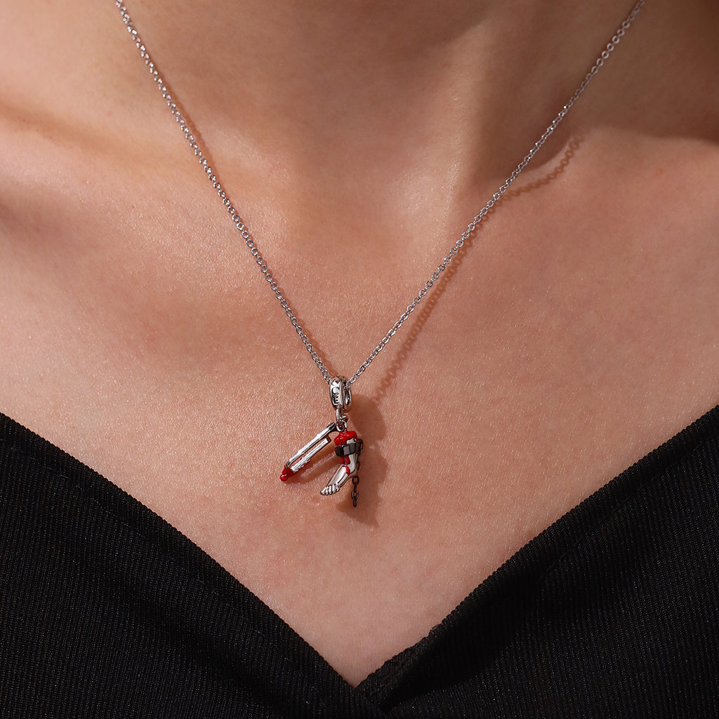 Gnoce Dangerous SAW Severed Leg Charm_5