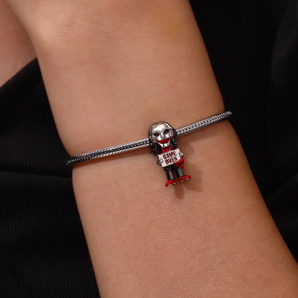 Gnoce 'GAME OVER' SAW Billy Charm_5