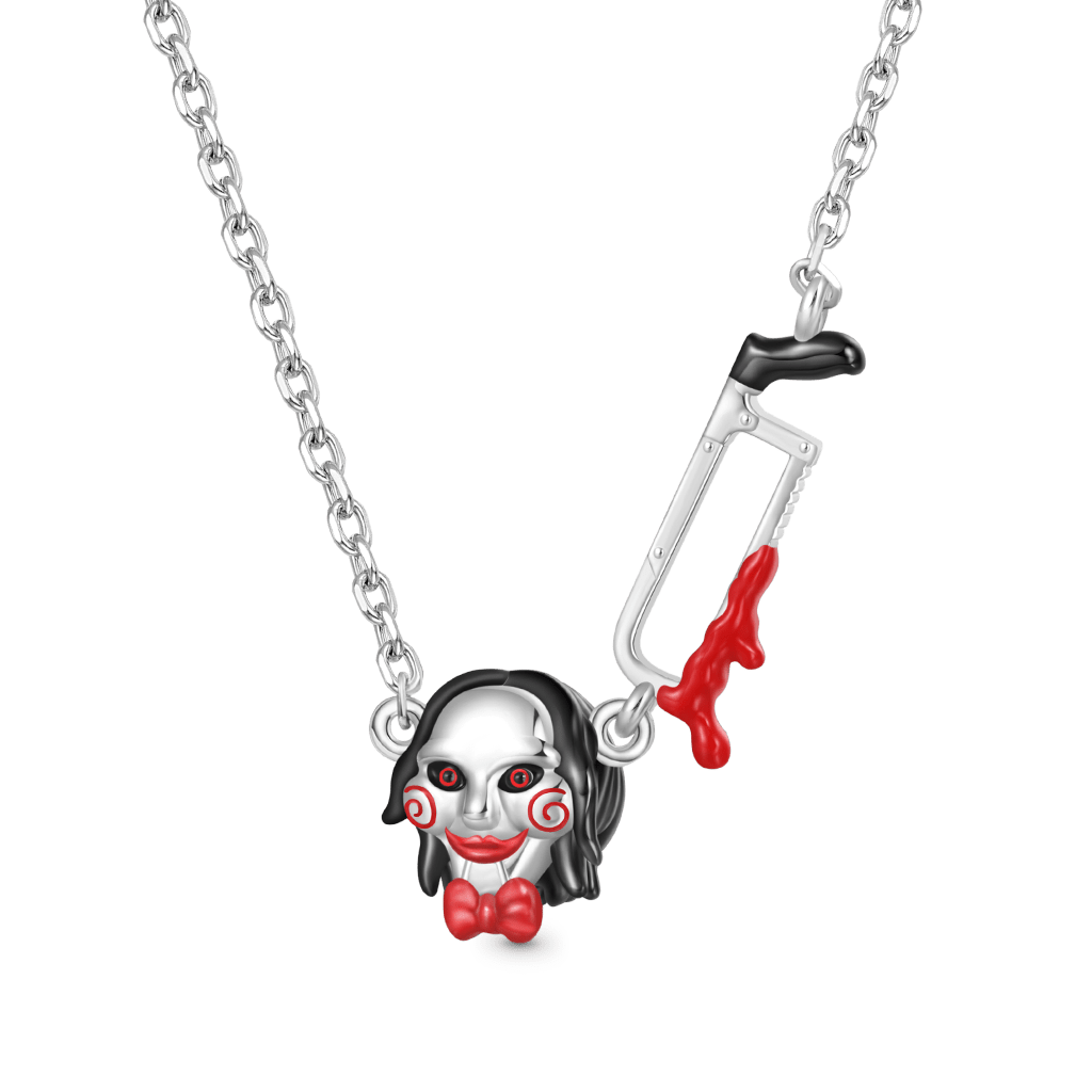  Gnoce Horror SAW Billy Necklace_1