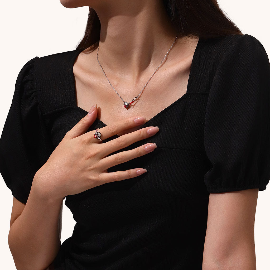  Gnoce Horror SAW Billy Necklace_5