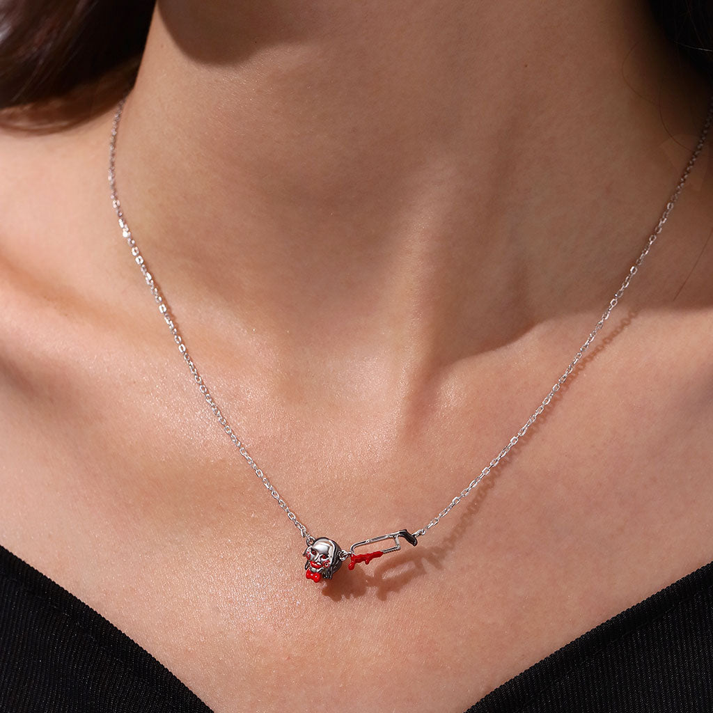 Gnoce Horror SAW Billy Necklace_6