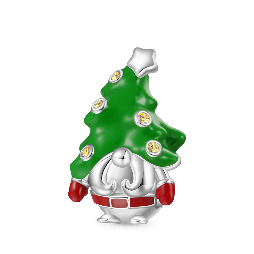 Gnoce Christmas Tree Gnome Charm_1
