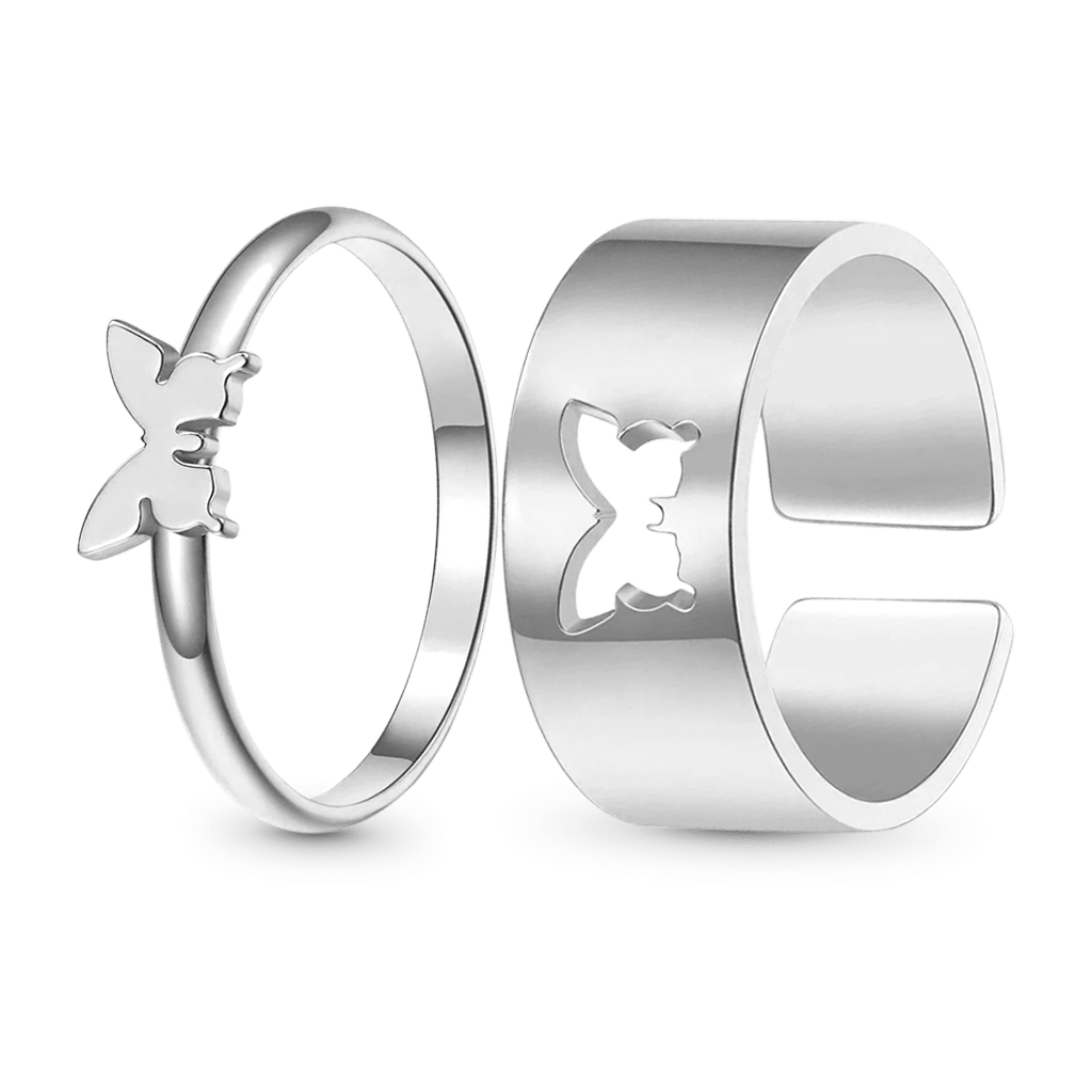 Gnoce Valentine's Day Butterfly Adjustable Men's Band_2