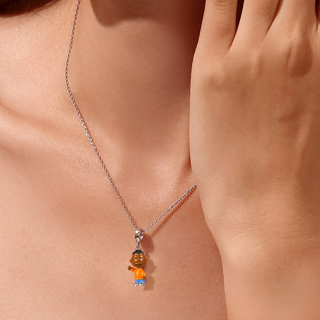 Gnoce Peanuts Franklin Pendant Dangle Charm_6