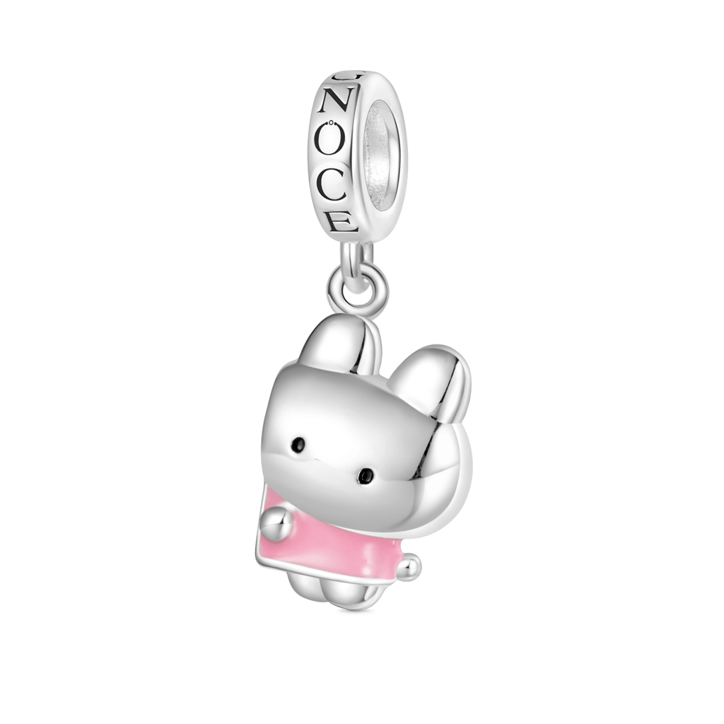 Gnoce Happyyu Bunny-Gumi & Her friend Double Pendant Dangle Charm_4