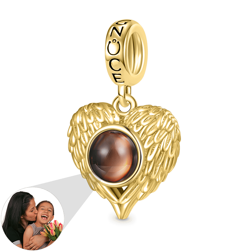 Gnoce Projection Heart Photo Charm_3