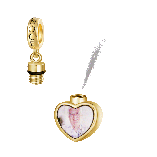 Gnoce My Guardian Angel Memorial Urn Ashes Photo Charm_1