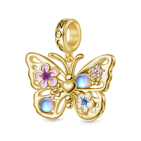 Gnoce Flying Butterfly Moonstone Charm_1