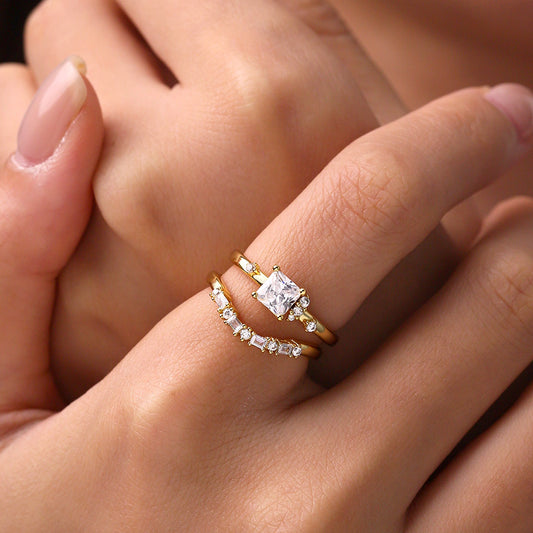 Gnoce Square Curve Goddess Rings_5