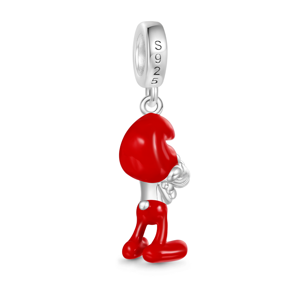 Gnoce Papa Smurf Pendant Dangle Charm_2