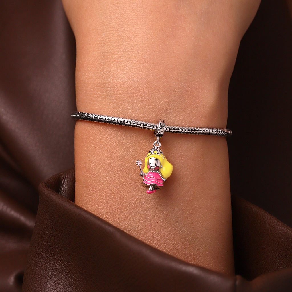 Gnoce Wicked Glinda the Good Witch Pendant Dangle Charm_6