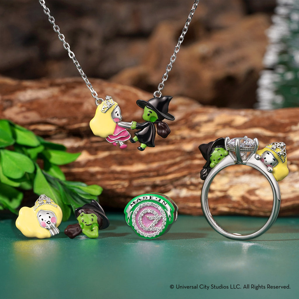 Gnoce Mismatched Wicked Witch Stud Earrings_3