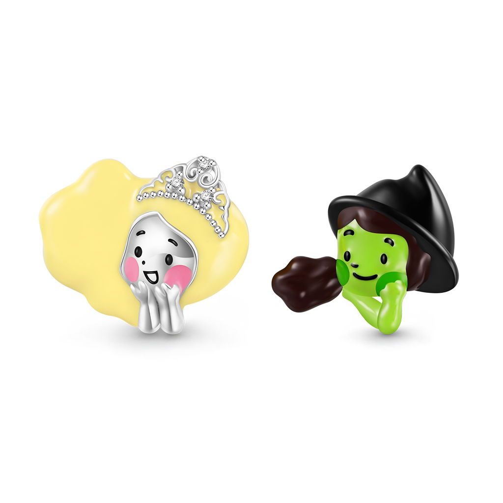 Gnoce Mismatched Wicked Witch Stud Earrings_1