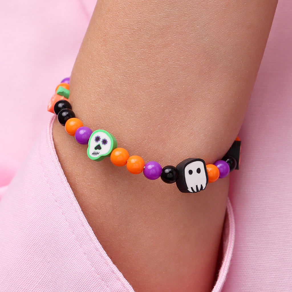 Gnoce Halloween DIY Multi Color Beaded Bracelet_6