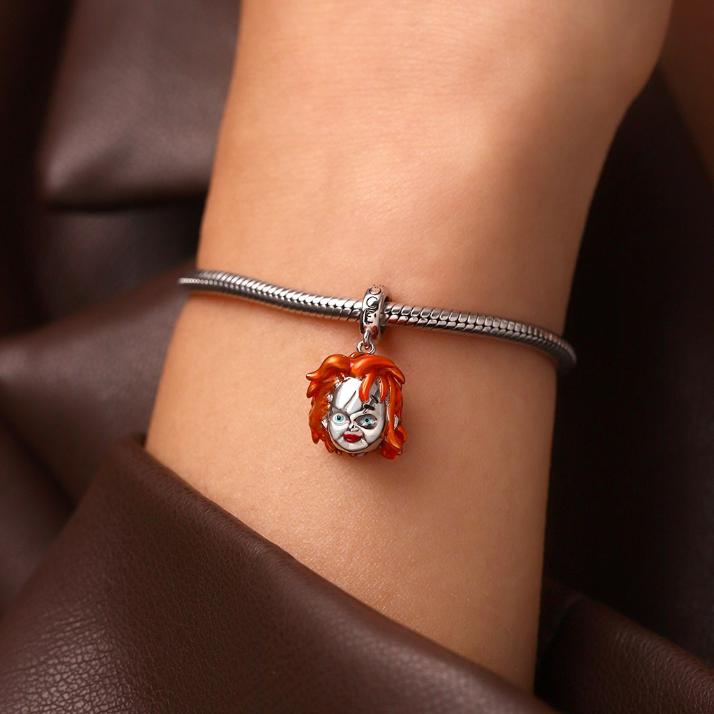 Gnoce Chucky Serial Killer Doll Pendant Dangle Charm_7