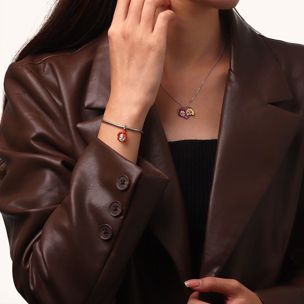 Gnoce Chucky Serial Killer Doll Pendant Dangle Charm_4