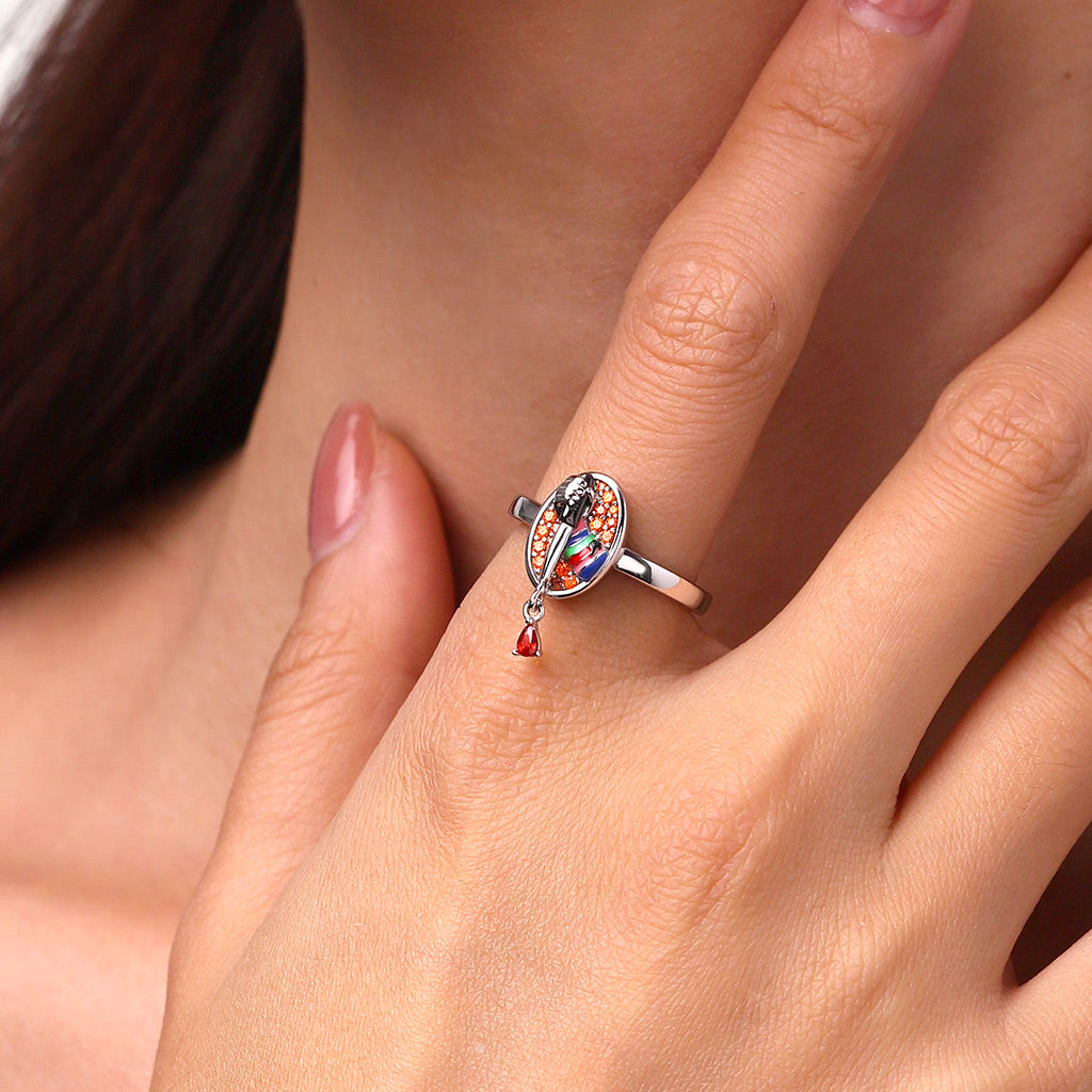 Gnoce Chucky Bloody Knife Signet Ring_5