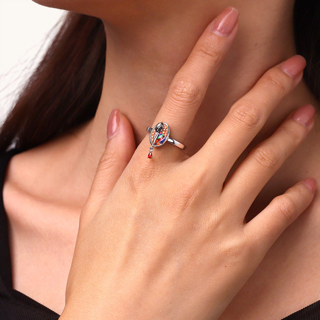 Gnoce Chucky Bloody Knife Signet Ring_4