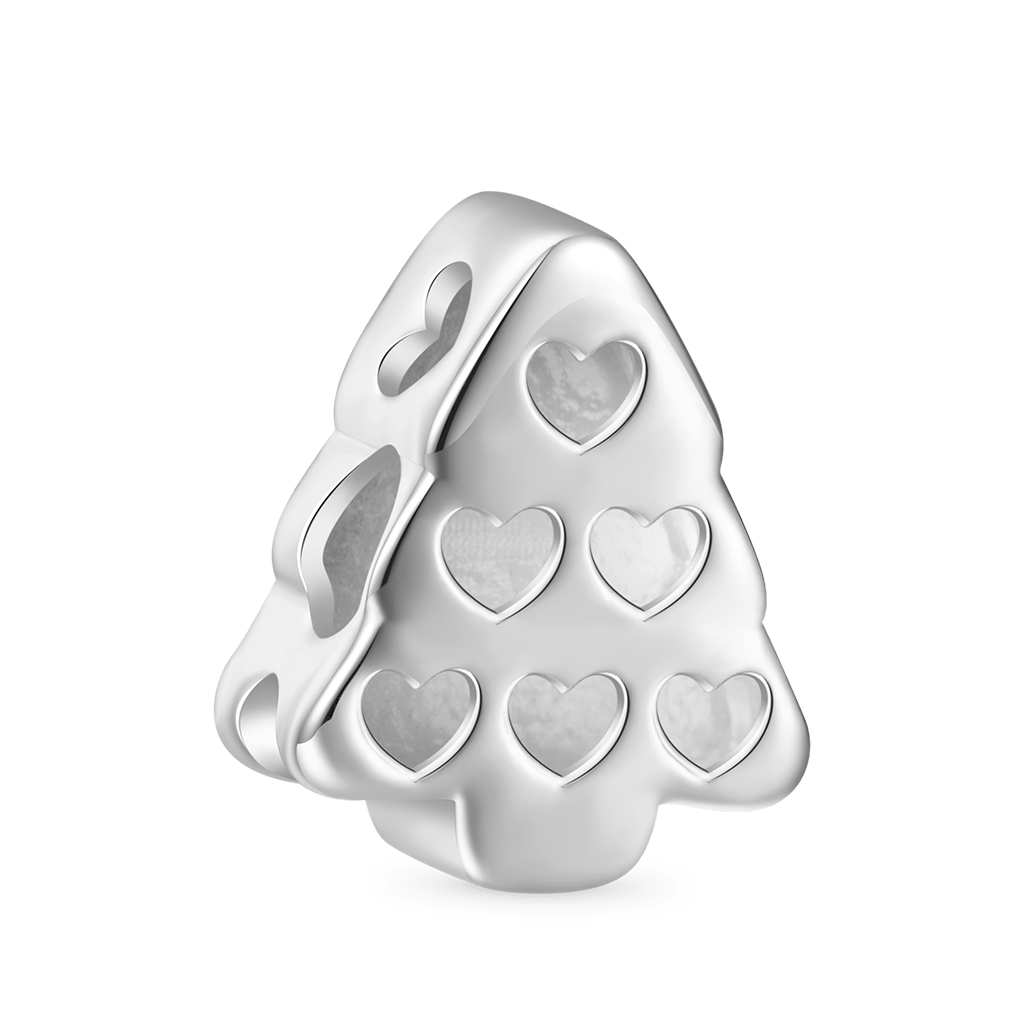 Gnoce Pink Purple Christmas Tree Charm_2