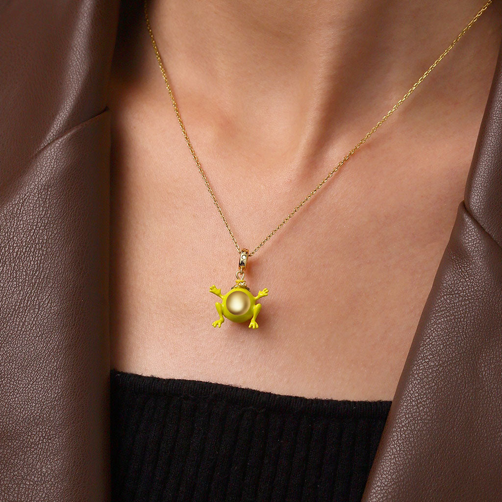 Gnoce Shrek Frog Balloon Pendant Dangle Charm_5