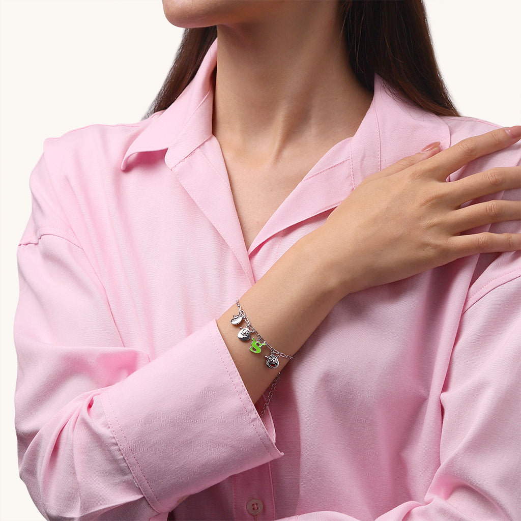 Gnoce Shrek Quirky Expression Bracelet_4