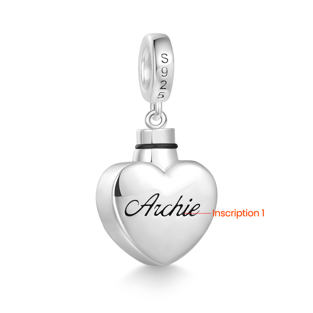 Gnoce Engravable Tree Urn Ashes Charm Platinum-plated Silver Blend_3