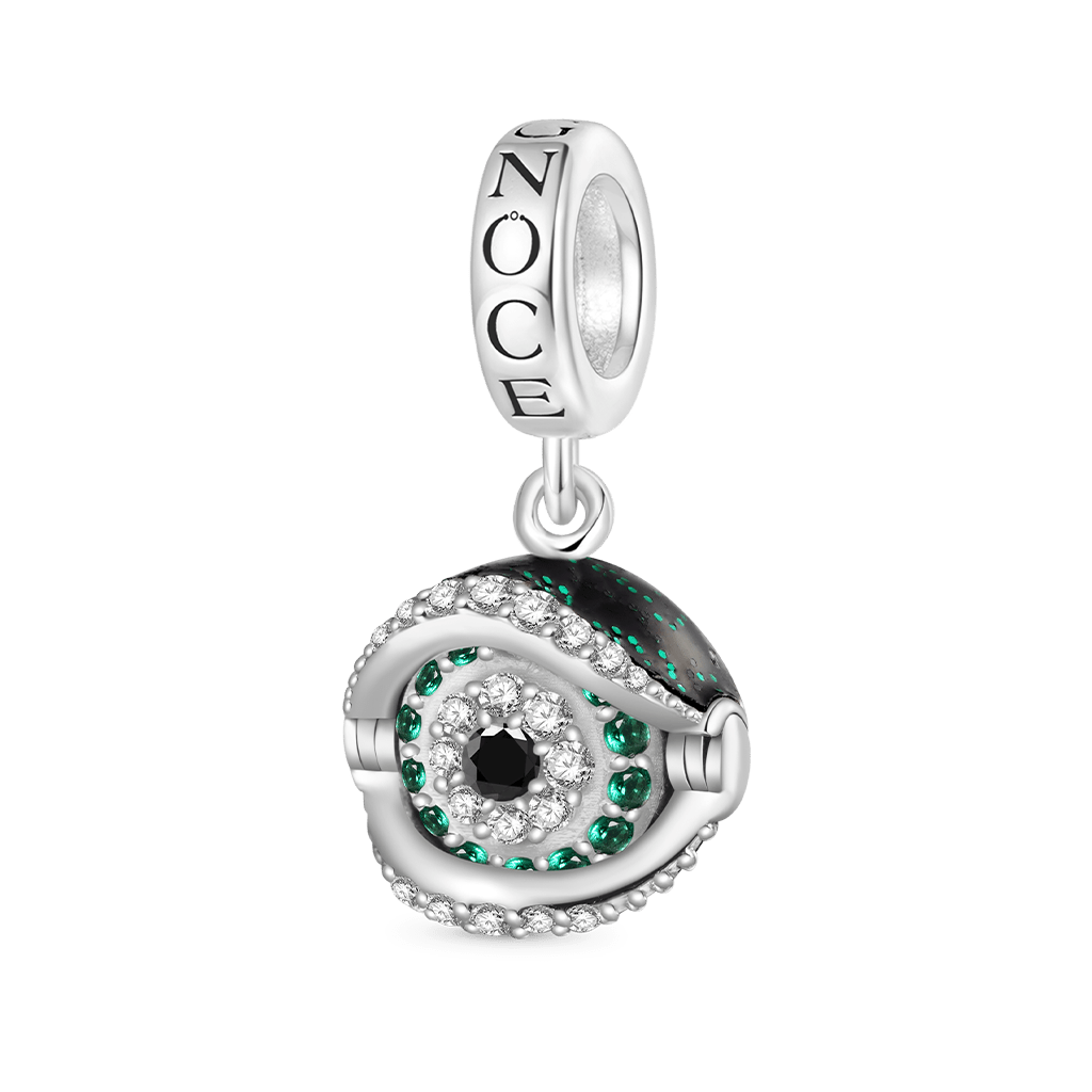 Gnoce Halloween Rotatable Devil Eye Pendant Dangle Charm_2