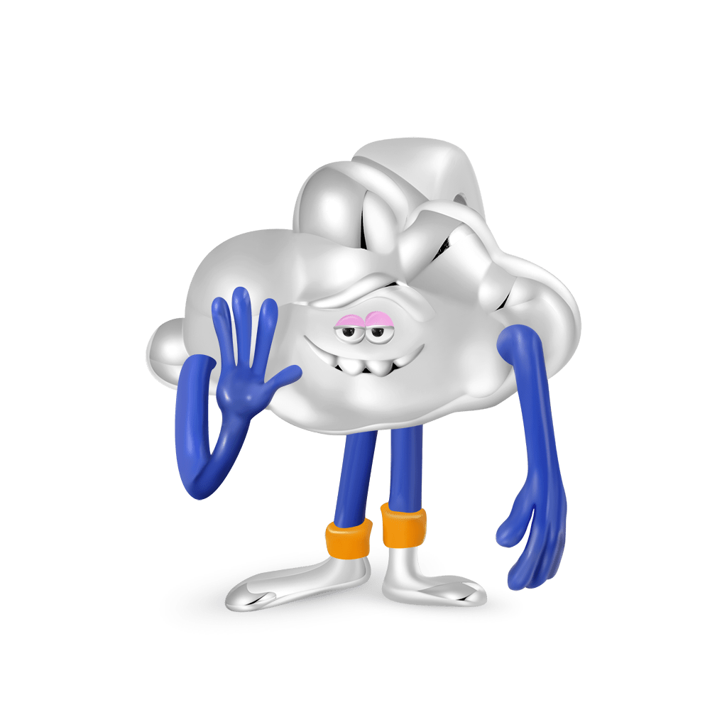Gnoce Trolls Cloud Guy Stopper Charm_1