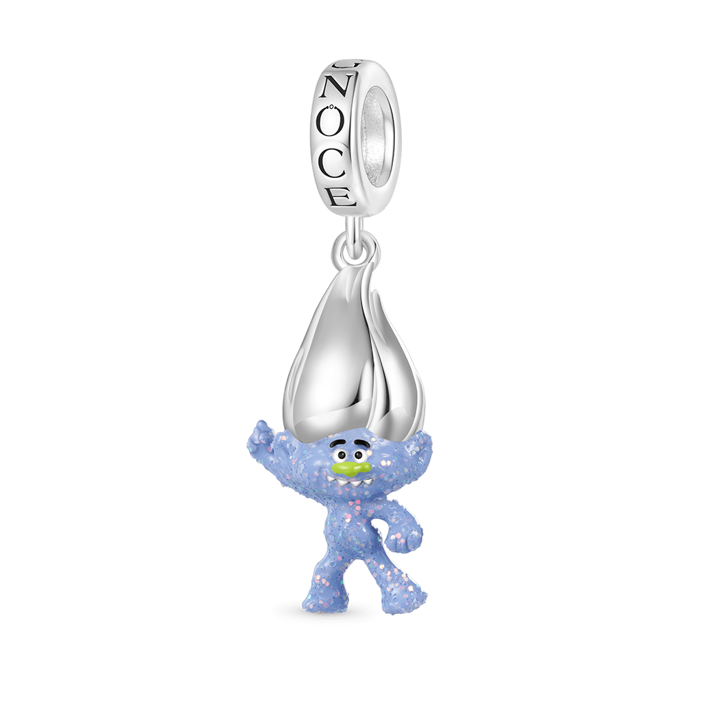 Gnoce Trolls Guy Diamond Pendant Dangle Charm_1