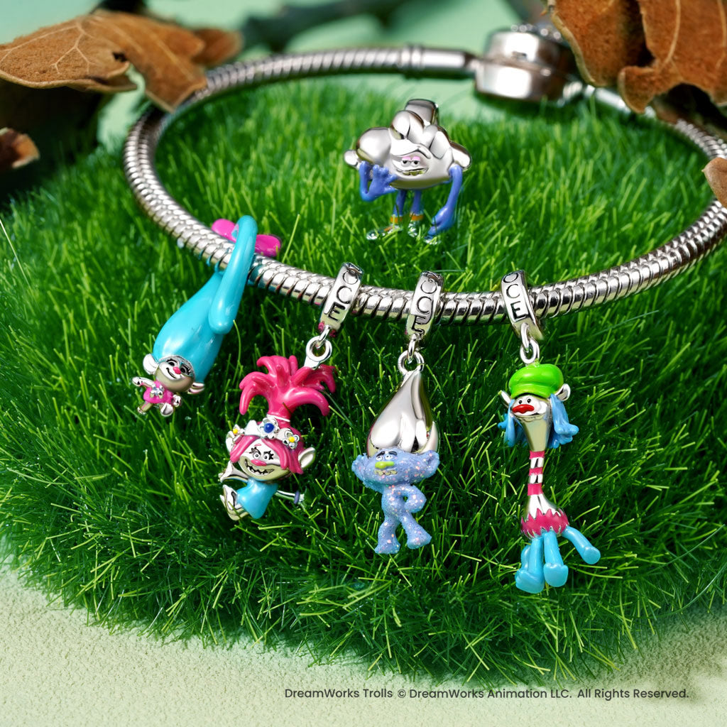 Gnoce Trolls Guy Diamond Pendant Dangle Charm_3