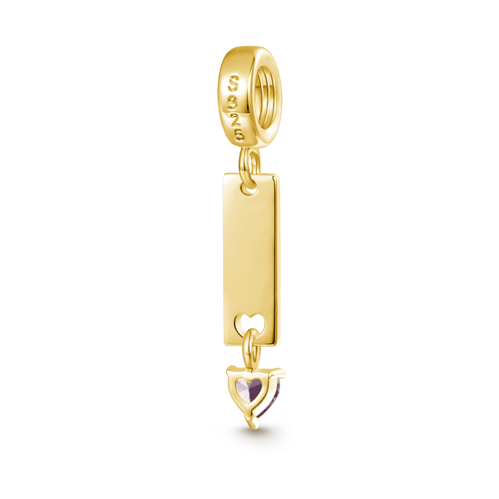 Gnoce Bar Birthstone Charm_2